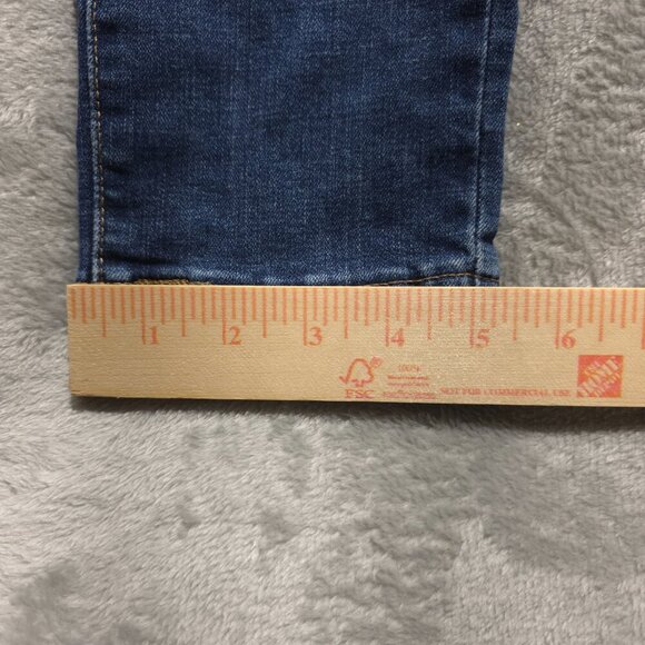Levi's‎ 721 High Rise Skinny Jeans Distressed Ripped Denim W31 L30 - Picture 7 of 7